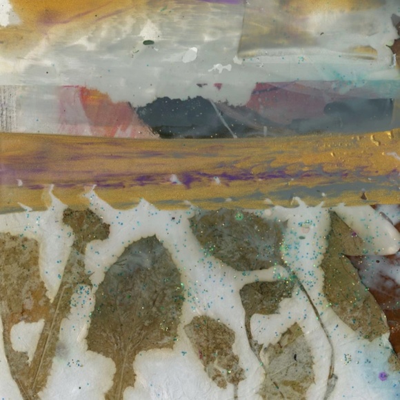 Mixed Media Floral Art by Kathy Morton Stanion - A Song For Nature 1 - Picture 3 of 4